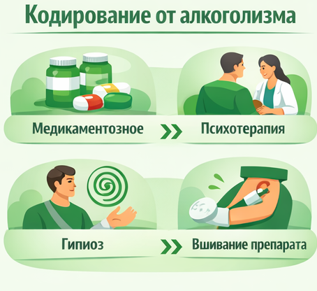 кодирование от алкоголизма в Уфе Санати